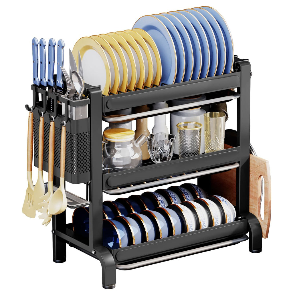 Two-Tier Dish Drying Rack
