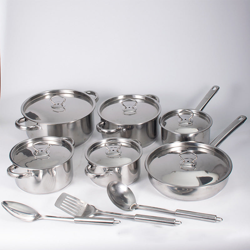 CasaVeloce 15-piece stainless steel cookware set — image 2