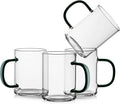 250 ml Clear Handled Glass Drinking Cup — view 1