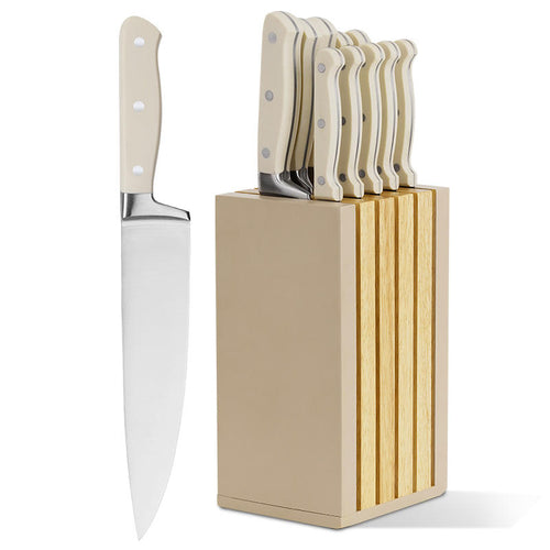 11-Piece Kitchen Knife Set with Block — view 1