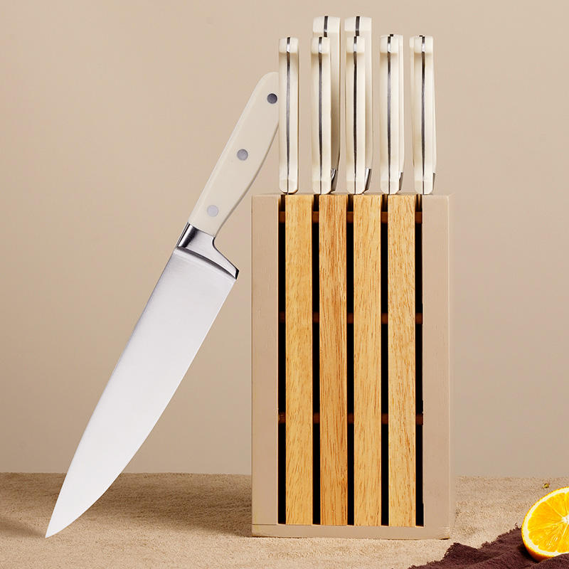 11-Piece Kitchen Knife Set with Block — view 5