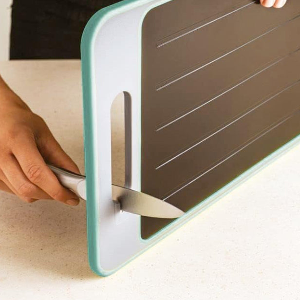 Double-Sided Cutting Board with Defrosting Tray — view 4