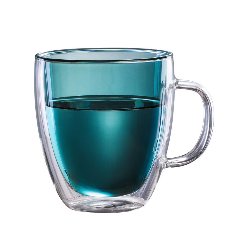 Double-Wall Glass Mug — view 1