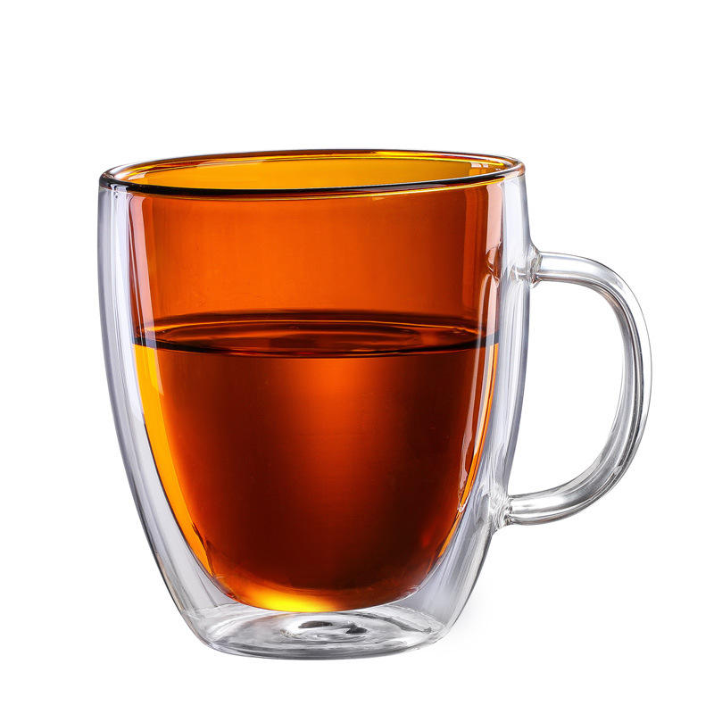 Double-Wall Glass Mug — view 2