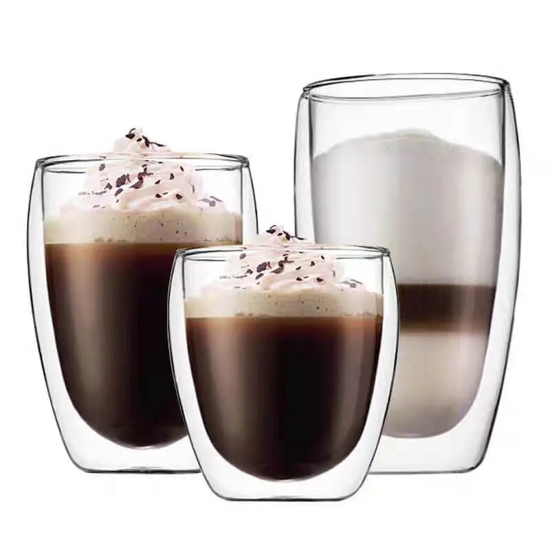 Double-Wall Glass Cup Collection