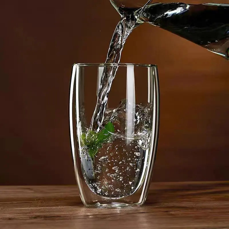 Double-Wall Glass Cup Collection