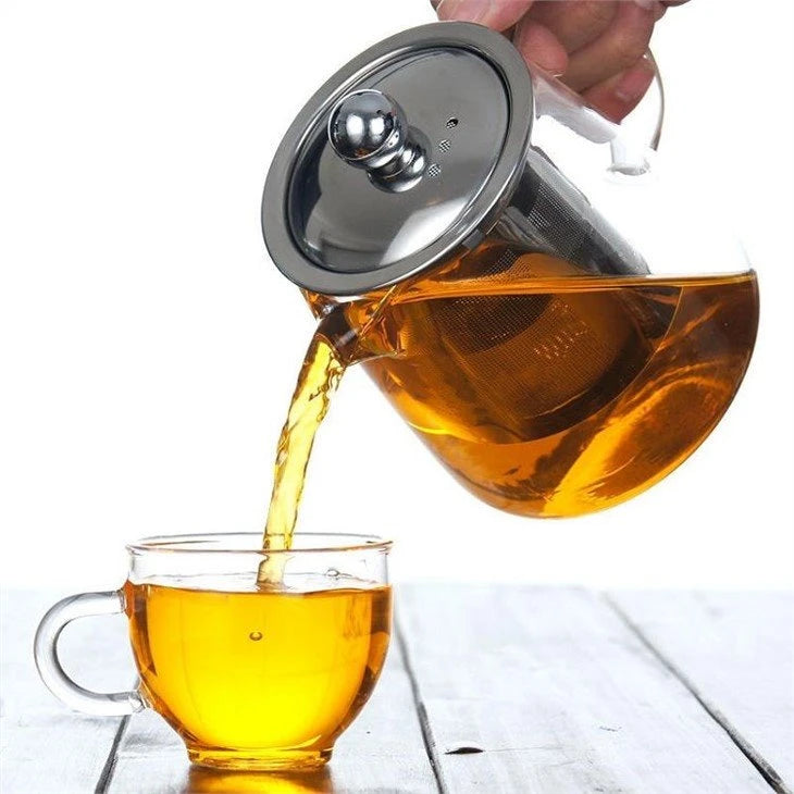 550 ml Glass Teapot with Infuser